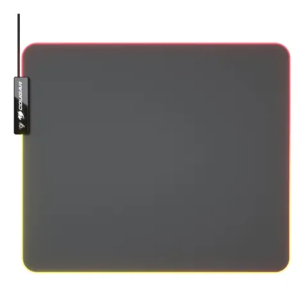 COUGAR Neon čierna / Herná podložka pod myš / ARGB / 350×300 mm (CGR-NEON)