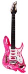 Mamido Detská elektrická gitara ružová