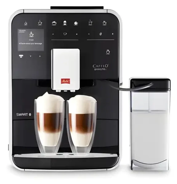 Melitta Barista T SMART F83/0-102 čierna / automatický kávovar / dotykové ovládanie / aplikácia Connect / výtok 140 mm (217809)
