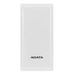 ADATA C20 Power Bank 20000mAh biela / 2.1A / 2x USB-A / 1x USB-C (PBC20-WH)