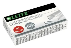 Leitz Power Performance P2 / Drôtik do zošívačky / No. 10 / 1000 ks / pozinkovaná oceľ (55770000)