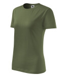 Klasické nové tričko khaki 2XL