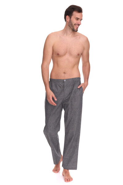 Pánske pyžamové nohavice 2535 Zeus sivé - L&L M