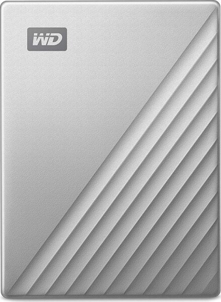 WD My Passport Ultra pre MAC 4TB / HDD / 2.5 / USB-C / strieborná / 3y (WDBPMV0040BSL-WESN)