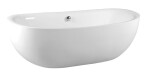 POLYSAN - ZASU voľne stojaca vaňa 180x81x58cm, biela 69611