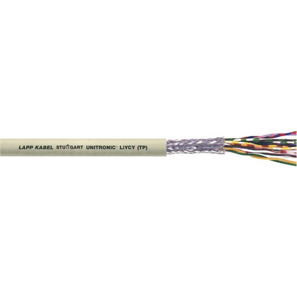 LAPP 35141/500 dátový kábel UNITRONIC LIYCY (TP) 3 x 2 x 0.14 mm² sivá 500 m; 35141/500