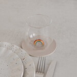 Eulenschnitt Pohár na vodu s dekoráciou 370 ml – Rainbow
