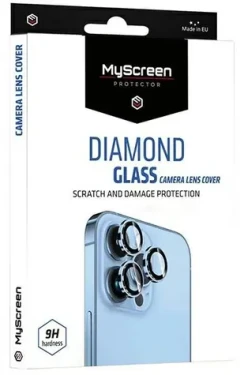 MyScreen Diamond Glass Apple iPhone 14 Pro/14 Pro Max fialová / Ochranné sklo fotoaparátu / 9H / Inštalačná sada (MD6863 DGCLC PURP)