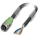 Sensor/Actuator cable SAC-5P- 2,0-186/FS SCO 1518368 Phoenix Contact; 1518368