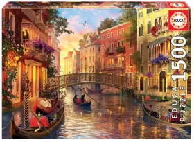 Educa Puzzle Súmrak v Benátkach