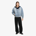 Mikina adidas Denim Padded Jacket Indigo Denim L