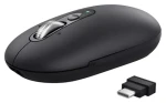 Trust Seron Slim čierna / Kancelárska myš / Optická / 3200 DPI / USB + Bluetooth / 7 tlačidiel (26018)