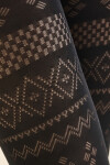 Silné pančuchy - vzor FESTIVA TIGHTS / TIGHTS 5 kaštanové 5