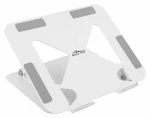 Media-Tech Laptop Stand MT2661W biela / Stojan pre notebook / nastaviteľný / skladací / do 17" (MT2661W)