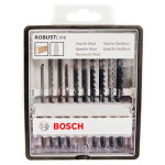 BOSCH 10dílná sada pílových listov Robust Line Top Expert, so stopkou T 2.607.010.574