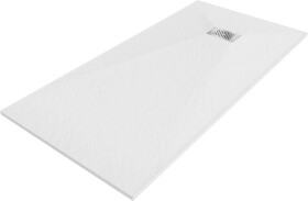 MEXEN/S - Hugo sprchová vanička SMC 180x80, biela, krytka nerez 42108018-X