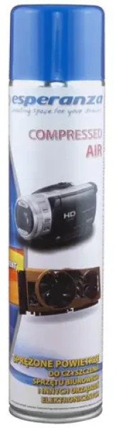 Esperanza ES118 Stlačený vzduch v spreji 600ml (ES118 - 5901299902868)