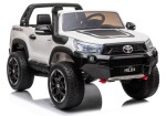 Mamido Detské elektrické autíčko Toyota Hilux 4x4 biele