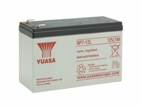 YUASA NP7-12L olovený akumulátor 12V 7Ah / F2-6.3mm (13710-Y)