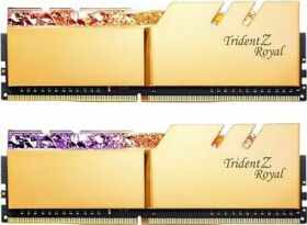 G.Skill Trident Royal Gold 32GB (2x16GB) 3600 MHz / DDR4 / CL16-19-19-39 / 1.35V / XMP 2.0 / LED podsvietenie (F4-3600C16D-32GTRGC)