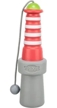 TRIXIE Hračka pre psa Maják šedá / Plávajúce / TPR guma / 20 cm (M0607476)