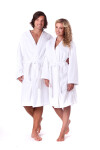 Unisex župan do sauny Kimono 1250 White - Vestis M