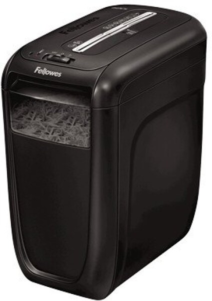 Fellowes Fellowes Powershred | 60Cs | Juodas | 22 L | Credit cards shredding | 75 dB | Paper handling standard/output 10 sheets per pass | Cross-Cut Shredder | Garantija 24 mėn.