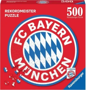 Ravensburger Guľaté puzzle FC Bayern Logo