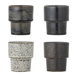 Bloomingville Hrnček Espresso Ewan Brown 75 ml – sada 4 ks