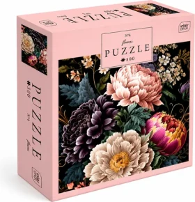 INTERDRUK Puzzle Flowers: Pivonky v rozpuku