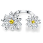 Swarovski Letný kvetinový prsteň kryštálmi Swarovski Eternal Flower 5534948 mm