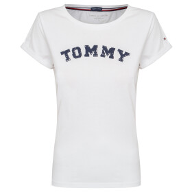 Dámske tričko s krátkym rukávom UW0UW01315 - Tommy Hilfiger XS