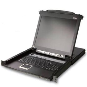 Aten CL5708M / KVM 8 Port / LCD LED 17 + klávesnica + touchpad USB / PS-2 (CL5708M-ATA-AG)