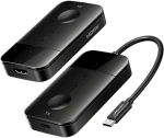 Vention ADOBB čierna / Bezdrôtový HDMI transmiter / 4K 30Hz / USB-C / Kábel 1 m (ADOBB)