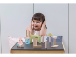 PlanToys PlanToys Stavebné kocky 40 ks (pastelové)