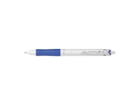 Pilot Acroball Pure White modrá / Guľôčkové pero / 0,32 mm / stláčací mechanizmus (BAB-15M-WLL-BG)