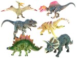 Sada dinosaurov DINOZAURY maľované 6ks