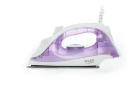 Adler AD 5019 bielo-fialová / Naparovacia žehlička / 1600 W / 10 g-min / 100 ml (AD 5019)