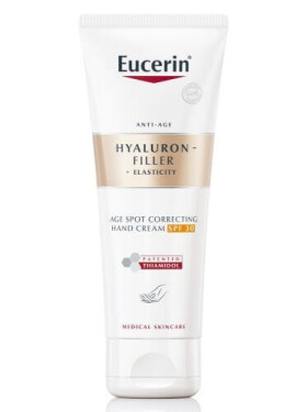 EUCERIN Hyaluron-filler elasticity krém na ruky s depigmentačným účinkom SPF30 75 ml