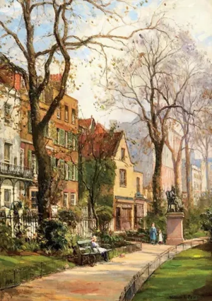 ART PUZZLE 5393 Puzzle Prechádzka v parku