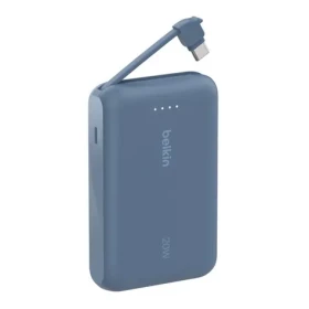 Belkin BOOST CHARGE PowerBanka 10000mAh + integrovaný kábel modrá / 20W PD / USB-C (BPB021hqBL)