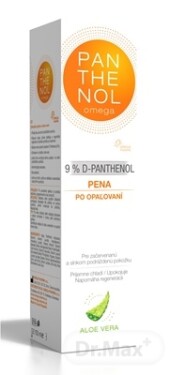 OMEGA Panthenol chladivá pena 9% aloe vera 150 ml