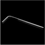 Barrow Kupfer Hardtube, 16/14mm, 90 Grad - 630mm, Schwarz