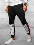 Pánské černé joggers tepláky Dstreet UX4105