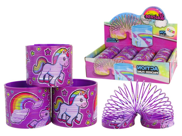 Mamido Kultová Pružina Fialový Jednorožec Relaxačný 6CM