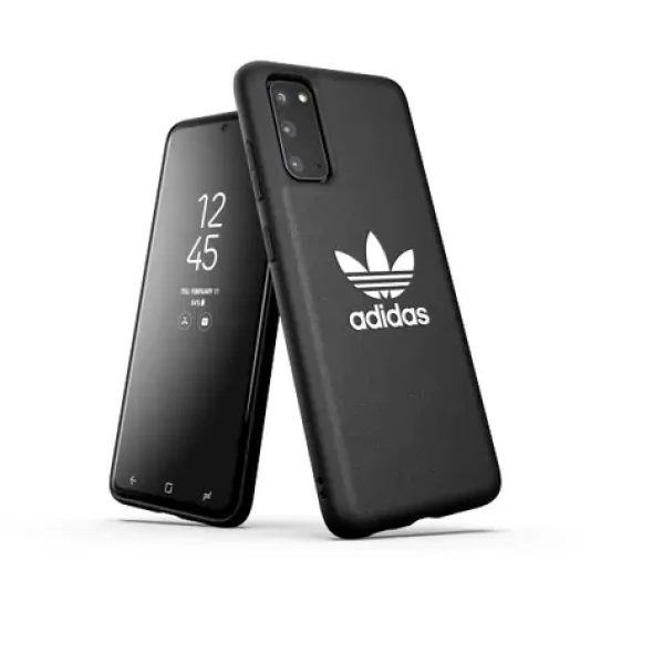 Adidas Moulded Case Trefoil čierna / Ochranný kryt / pre Samsung Galaxy S20 (38616)