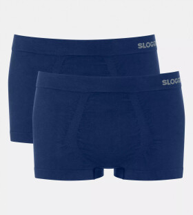 Pánske boxerky GO Smooth Hipster 2P - neznáme - tmavomodré 6722 - SLOGGI UNKNOWN XL