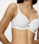 Triumph Wild Rose Sensation - Tvarovacia podprsenka s rozperným košíčkom Triumph SILK WHITE 75F