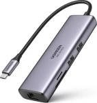 Ugreen CM512 / Replikátor portov / USB-C (UGR1172GRY)