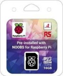 Raspberry Pi Karta pamięci microSDHC 16GB NOOBS (NOOBS_16GB_RETAIL)